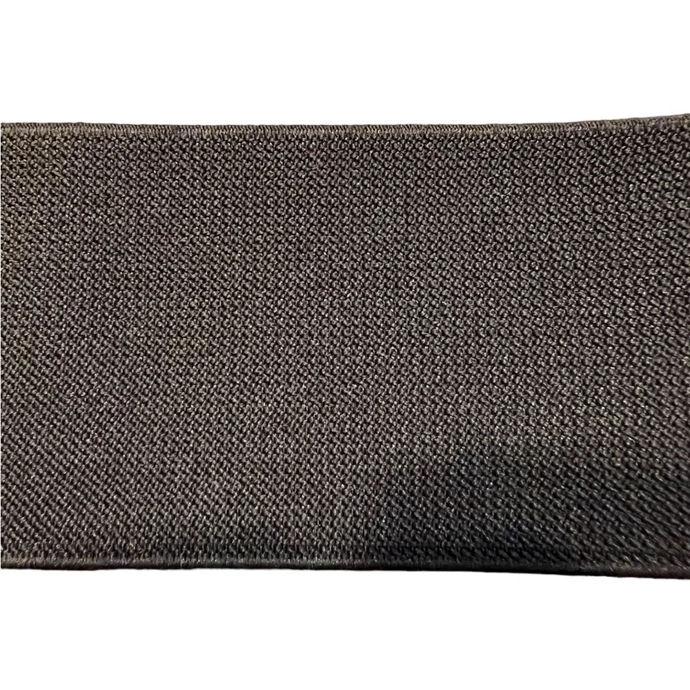 LOFT New Wide Woven Stretch Belt in Dark Brown Size Extra Small/Small​​​​